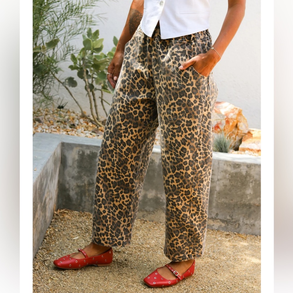 Le Bon Shoppe Arc Pant - Leopard Print